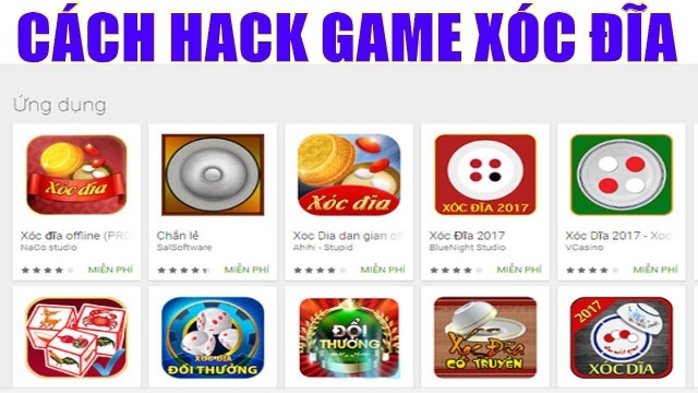 Tải game hack xu xóc đĩa đổi thưởng về điện thoại di động