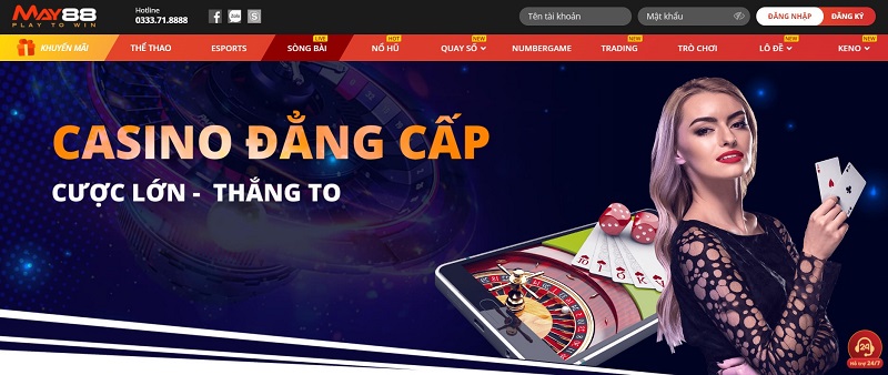 chơi poker online tại May88